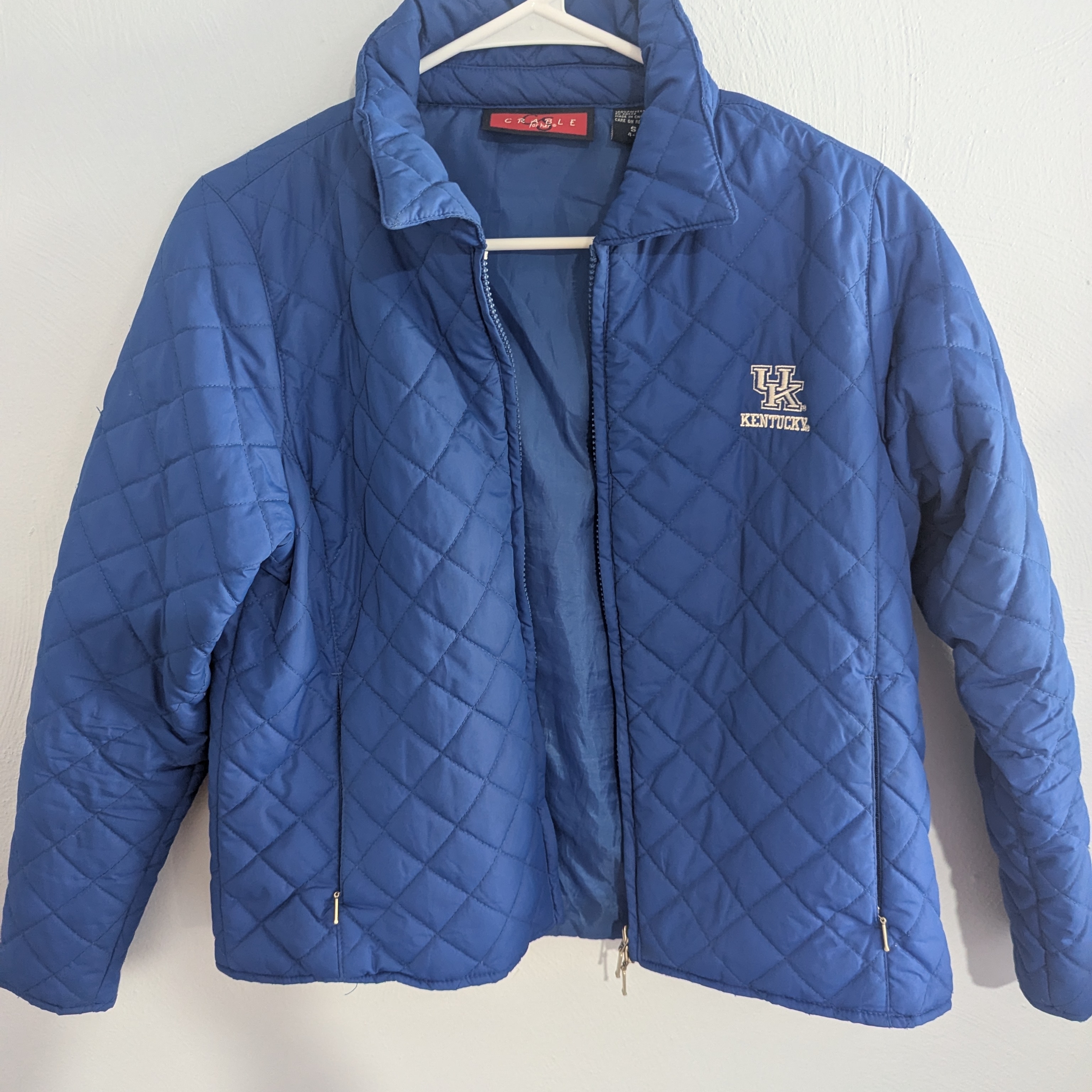 Blue Uk Kentucky Womens Puffer Jacket